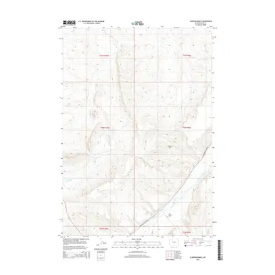 2015 Map of Sleepers Ranch, 2015 Print