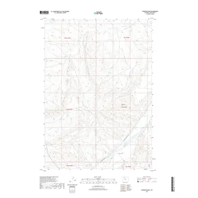 2017 Map of Sleepers Ranch, 2017 Print