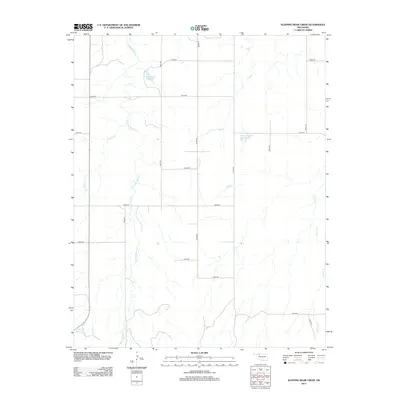 2012 Map of Sleeping Bear Creek, 2012 Print