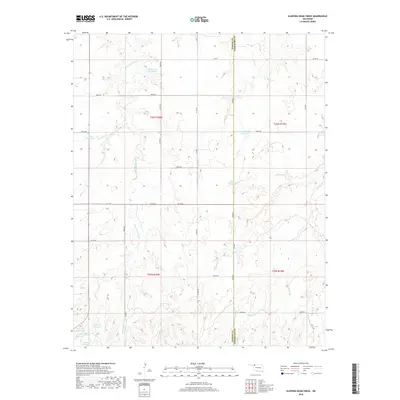 2018 Map of Sleeping Bear Creek, 2018 Print