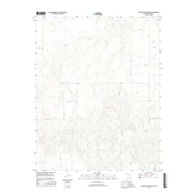 2016 Map of Sleeping Bear Creek NW, 2016 Print