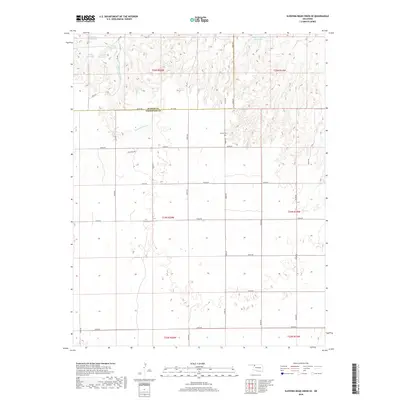2018 Map of Sleeping Bear Creek SE, 2018 Print