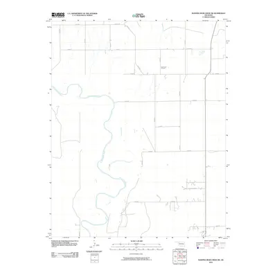 2010 Map of Sleeping Bear Creek SW, 2010 Print