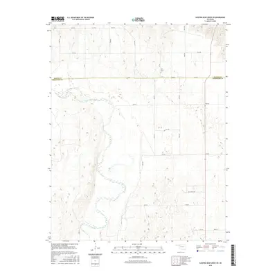 2016 Map of Sleeping Bear Creek SW, 2016 Print