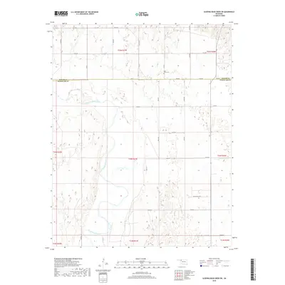 2018 Map of Sleeping Bear Creek SW, 2018 Print