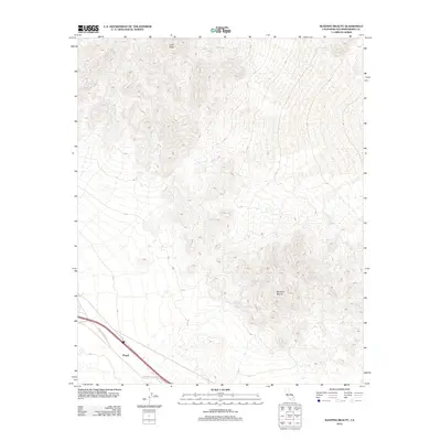 2012 Map of Sleeping Beauty, 2012 Print