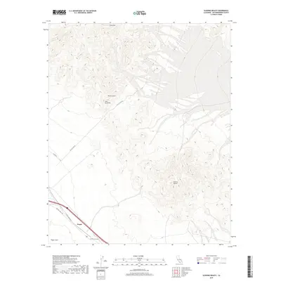 2018 Map of Sleeping Beauty, 2018 Print