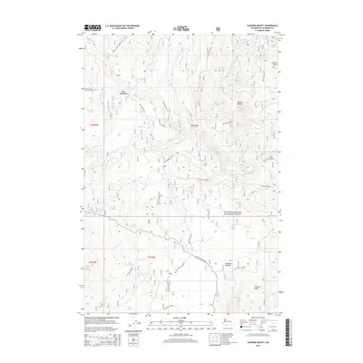 2014 Map of Sleeping Beauty, 2014 Print