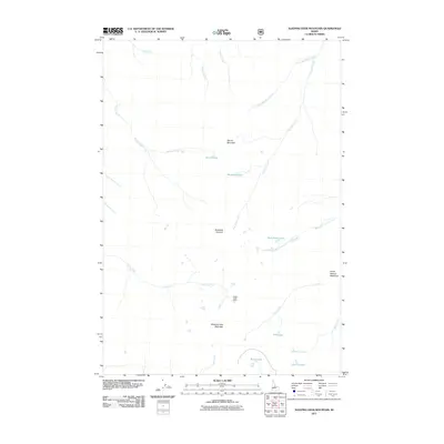 2011 Map of Sleeping Deer Mountain, 2011 Print