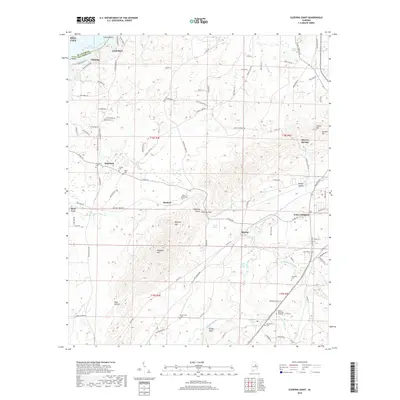 2018 Map of Sleeping Giant, 2018 Print