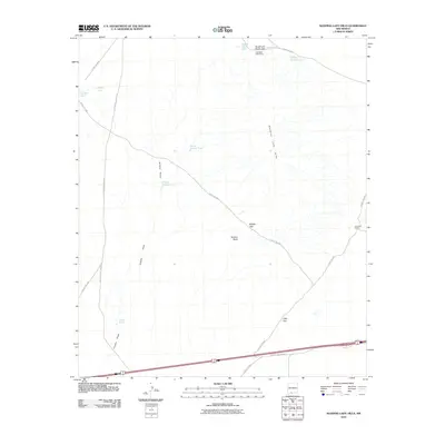 2010 Map of Sleeping Lady Hills, 2010 Print