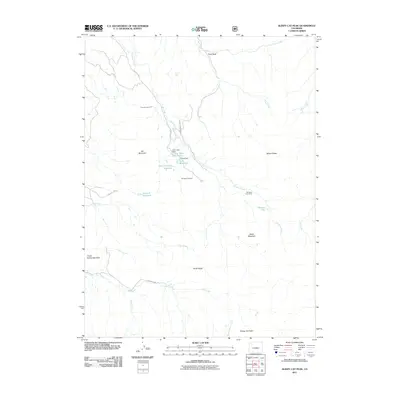 2011 Map of Sleepy Cat Peak, 2011 Print