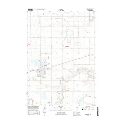 2016 Map of Sleepy Eye, 2016 Print