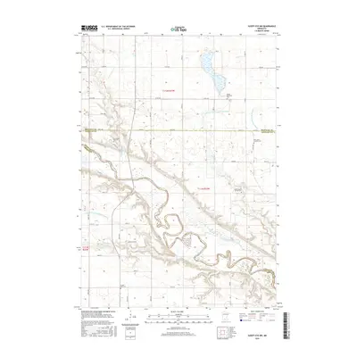 2016 Map of Sleepy Eye NW, 2016 Print