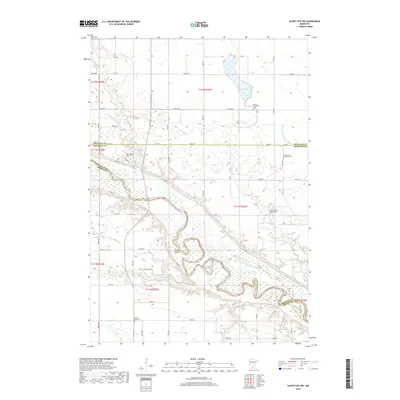 2019 Map of Sleepy Eye NW, 2019 Print