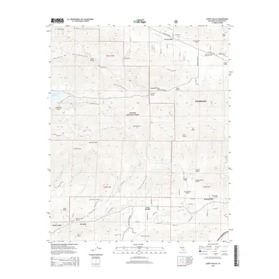 2015 Map of Sleepy Valley, 2015 Print