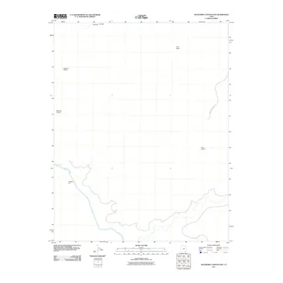 2011 Map of Slickhorn Canyon East, 2011 Print