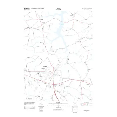 2013 Map of Slickville, 2013 Print