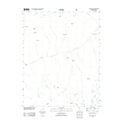 2012 Map of Slide Bluffs, 2012 Print