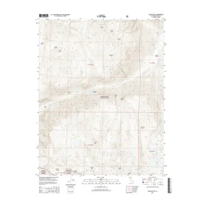 2015 Map of Slide Bluffs, 2015 Print