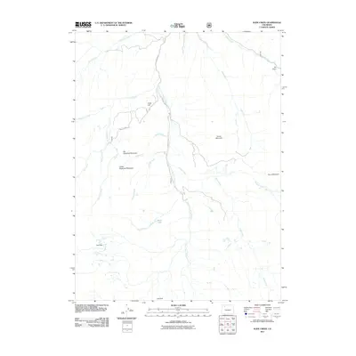 2011 Map of Slide Creek, 2011 Print