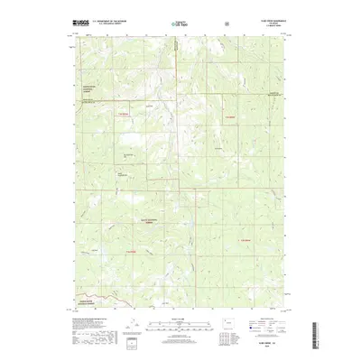 2019 Map of Slide Creek, 2019 Print