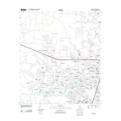 2012 Map of Slidell, 2012 Print