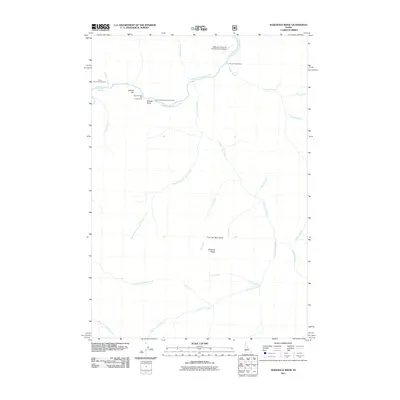 2011 Map of Sliderock Ridge, 2011 Print