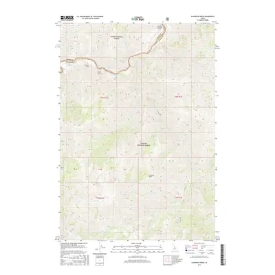2017 Map of Sliderock Ridge, 2017 Print