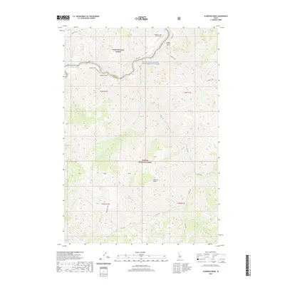 2020 Map of Sliderock Ridge, 2020 Print