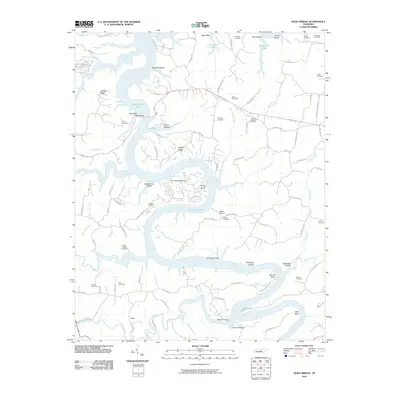 2010 Map of Sligo Bridge, 2010 Print