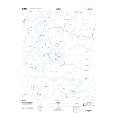 2013 Map of Sligo Bridge, 2013 Print