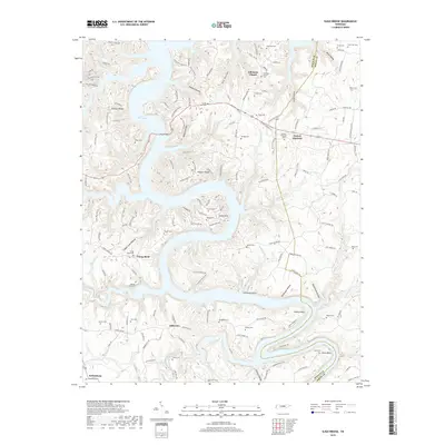 2019 Map of Sligo Bridge, 2019 Print