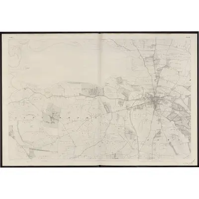 1837 Map of Sligo - Sheet 14, 1863 Print