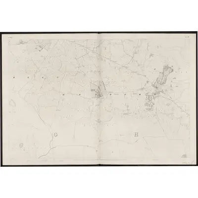1837 Map of Sligo - Sheet 19, 1862 Print