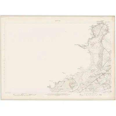 1910 Map of Sligo - Sheet 2 [with extension], 1912 Print