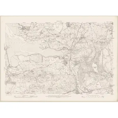 1910 Map of Sligo - Sheet 20, 1913 Print