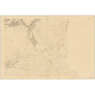 1837 Map of Sligo - Sheet 21, 1838 Print