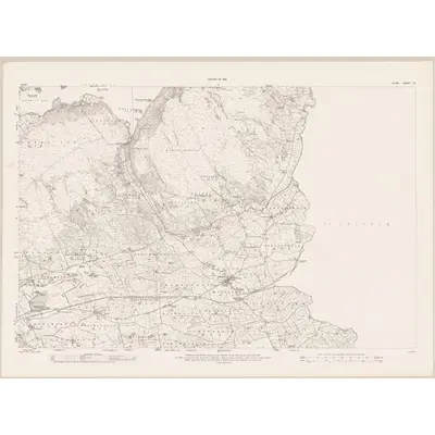 1910 Map of Sligo - Sheet 21, 1913 Print