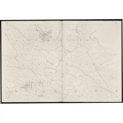 1836 Map of Sligo - Sheet 25, 1862 Print