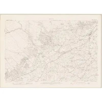 1910 Map of Sligo - Sheet 25, 1914 Print