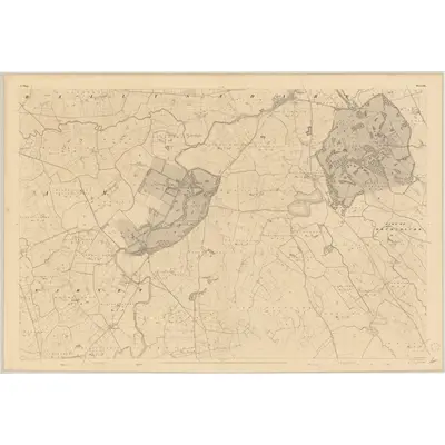 1837 Map of Sligo - Sheet 26, 1838 Print