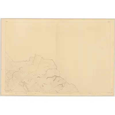 1837 Map of Sligo - Sheet 28, 1838 Print