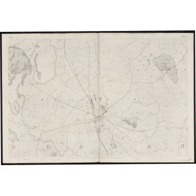 1836 Map of Sligo - Sheet 31, 1863 Print
