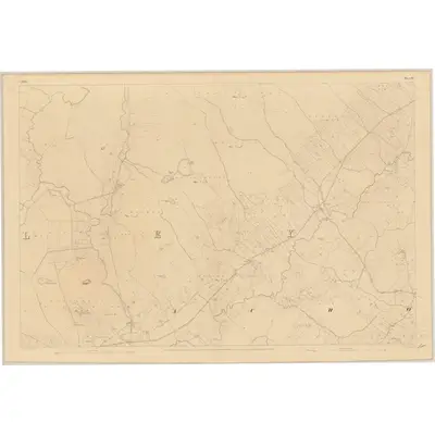 1837 Map of Sligo - Sheet 31, 1838 Print