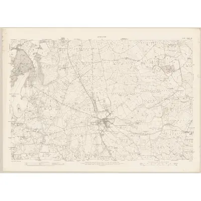 1911 Map of Sligo - Sheet 33, 1914 Print