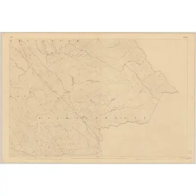 1837 Map of Sligo - Sheet 35, 1838 Print