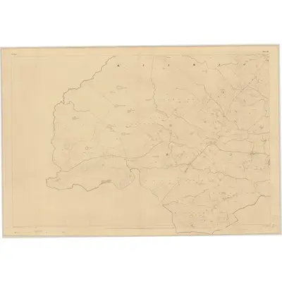 1837 Map of Sligo - Sheet 36 [with extension 36A], 1838 Print