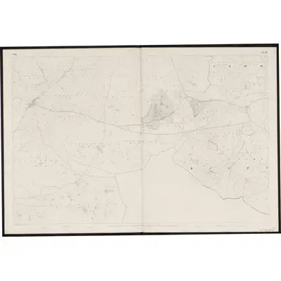 1837 Map of Sligo - Sheet 36 [with extension 36A], 1862 Print