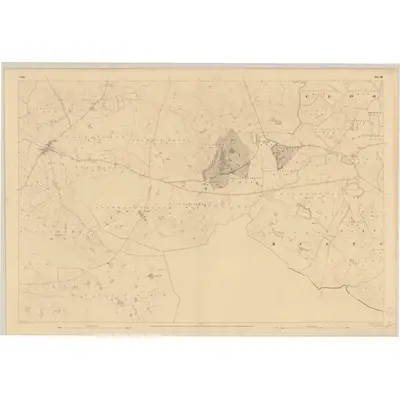 1837 Map of Sligo - Sheet 38, 1838 Print